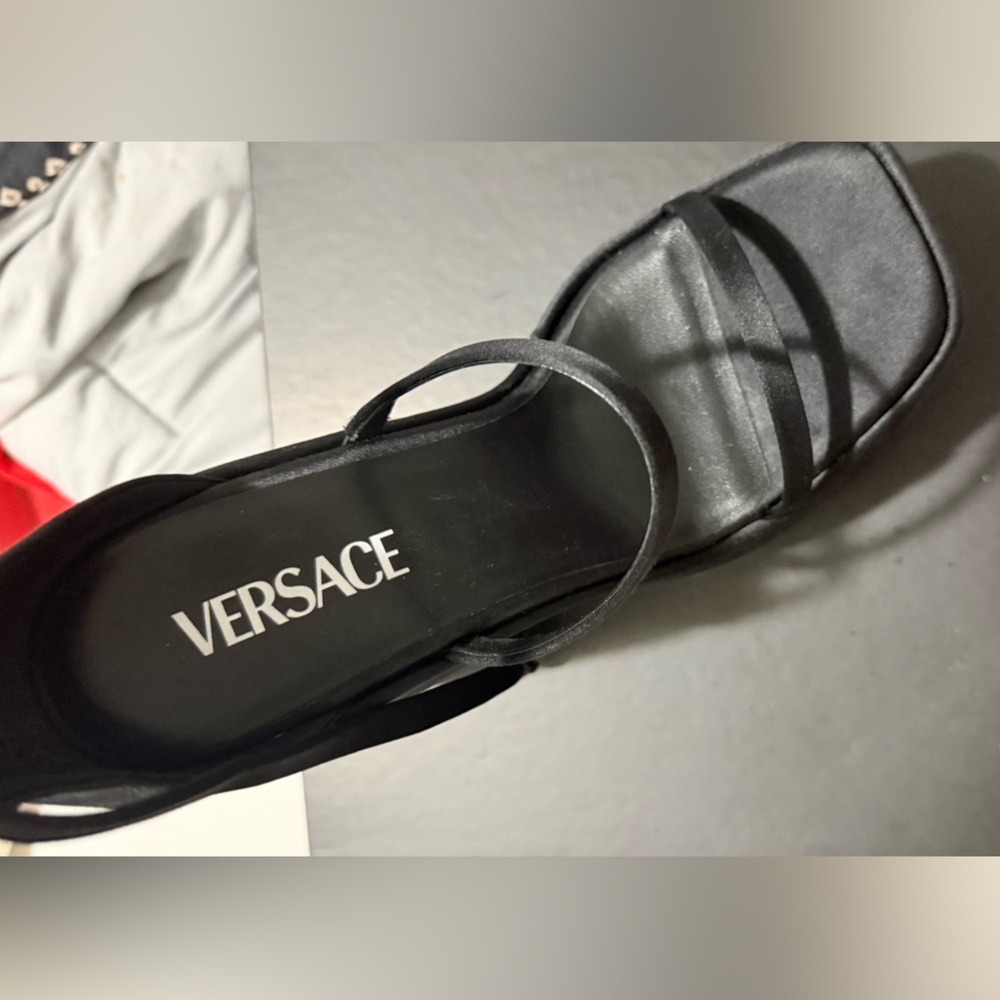 Versace Women's Heels - Elegant Black